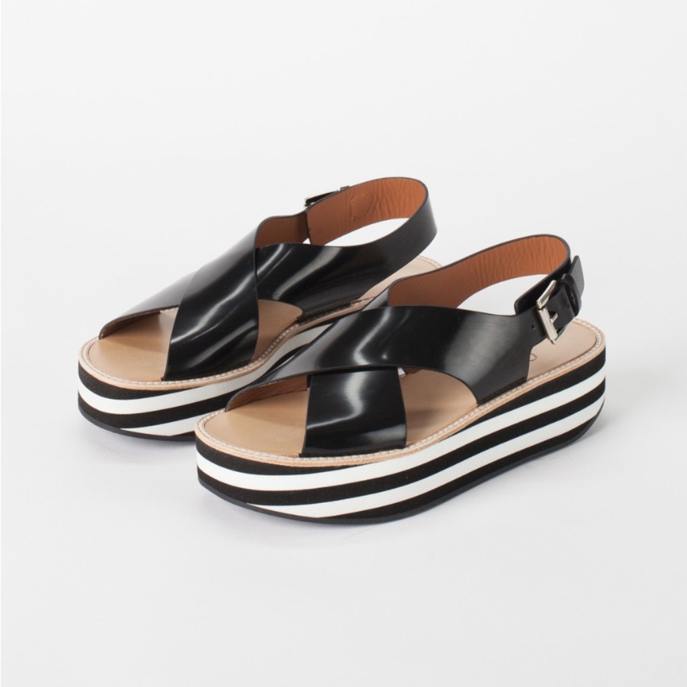 Flamingos Malabar platform sandals size 37